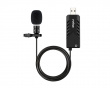 K053 USB Clip-On Microphone