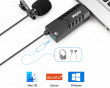 K053 USB Clip-On Microphone