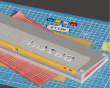 DP104 ANSI Keyboard - Powder White [Rye Linear]