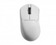X3 LHD CrazyLight Medium Wireless Gaming Mouse - Uyuni White