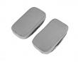 Memory Foam Armrest Pads - Grey