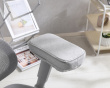 Memory Foam Armrest Pads - Grey