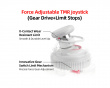 KP40D Wireless Hall Effect Controller - White