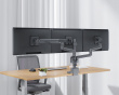 Monitor Arm with USB-A & USB-C Ports - 3 Monitors - 17-27