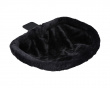 Foldable Table-Mounted Cat Bed - Black