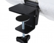 Foldable Table-Mounted Cat Bed - White