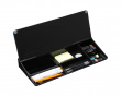 Glass Desktop Whiteboard with Stand 40 cm - Black