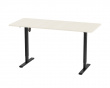 Height Adjustable Standing Desk (1600X700) - Black /Oak table top