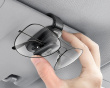 Platinum Car Glasses Clip - Black