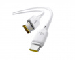 Silky Series Fast Charging Cable USB to Type-C 100W - 1m - White