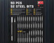 E1 Max 3.7V Electric 50-in-1 Screwdriver Set - Grey