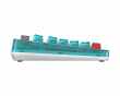 Retro Mechanical Keyboard Wireless - ANSI - Clear Blue