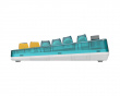 Retro Mechanical Keyboard Wireless - ANSI - Clear Blue