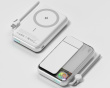 ICEMAG 3 Qi Wireless Magnetic Power Bank 10,000 mAh - White