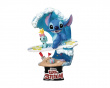 Disney Summer Series D-Stage PVC Diorama Stitch Surf 6 in