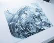 The Advent Glass Mousepad - Monochrome Edition