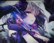 Black Lotus 1.0 - Glass Mousepad