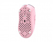 Huan Stainless Magnesium Alloy Wireless Gaming Mouse - Blue/Pink