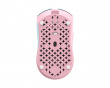 Huan Stainless Magnesium Alloy Wireless Gaming Mouse - Blue/Pink