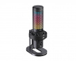 VOXARA USB Gaming Condenser Microphone RGB - Black
