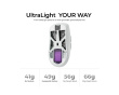 G6 HE 8K Wireless Gaming Mouse - White
