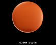 Origin Orange Universal PTFE Mouse Dots - 20 pcs