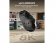 EM25 Fast-Scroll Ergonomic Mouse - Black