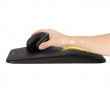 MP50 Ergonomic Mouse Pad with Wrist Rest Lycra - Black