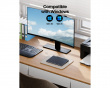 T1 Plus Wireless Touchpad - White/Silver