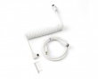 Coiled Aviator Cable 8K White