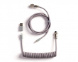 Coiled Aviator Cable Straight 8K - Grey