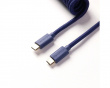 Coiled Aviator Cable Straight 8K - Blue