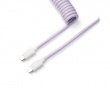 Coiled Aviator Cable Straight 8K - Light Purple
