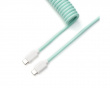 Keychron Coiled Aviator Cable Straight 8K Mint