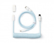 Coiled Aviator Cable Straight 8K - Light Blue