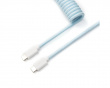 Coiled Aviator Cable Straight 8K - Light Blue