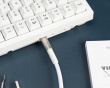 Double-Sleeved Geek Cable 8K - White
