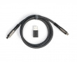 Double-Sleeved Geek Cable 8K - Black