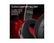 Cloud Alpha Air Gaming Headset - Black