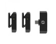 Wireless Micro USB-C Microphone System - Black