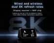 M6 Ultra Wireless Gaming Mouse - Carbon Fiber - Black