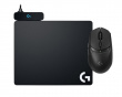 G309 Lightspeed Wireless Gaming Mouse x G PowerPlay Wireless Charging System - Black