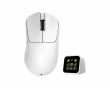 Rapid Sync 8K Dongle + Terra Pro Wireless Gaming Mouse - White