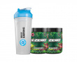 X-Zero Strawberry Coco Guava - 2 x 100 Servings + Shaker