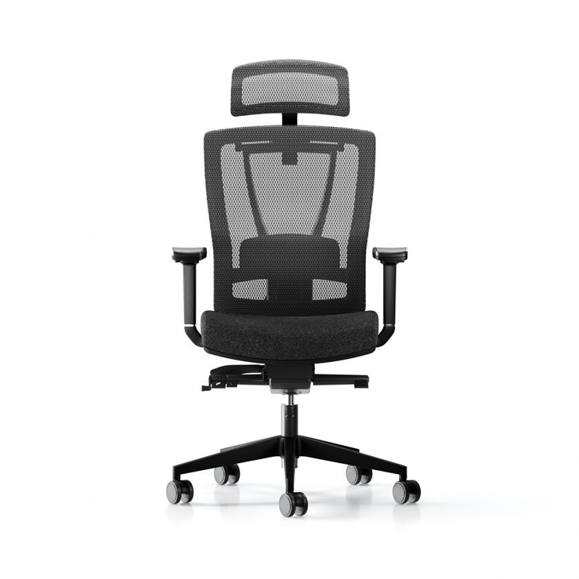 MaxMount Nexus Premium Office Chair - Black